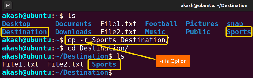 copying Directory