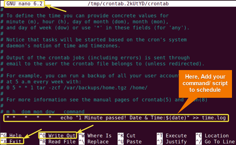 Defining task to run at a regular interval.
