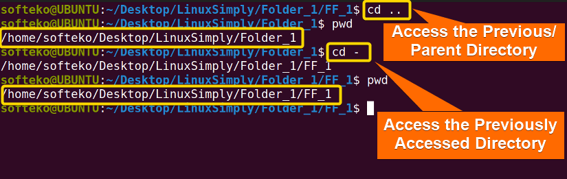 2 other cd command