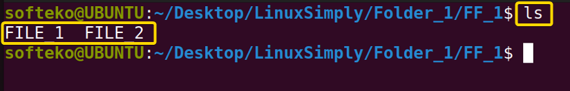 ls command