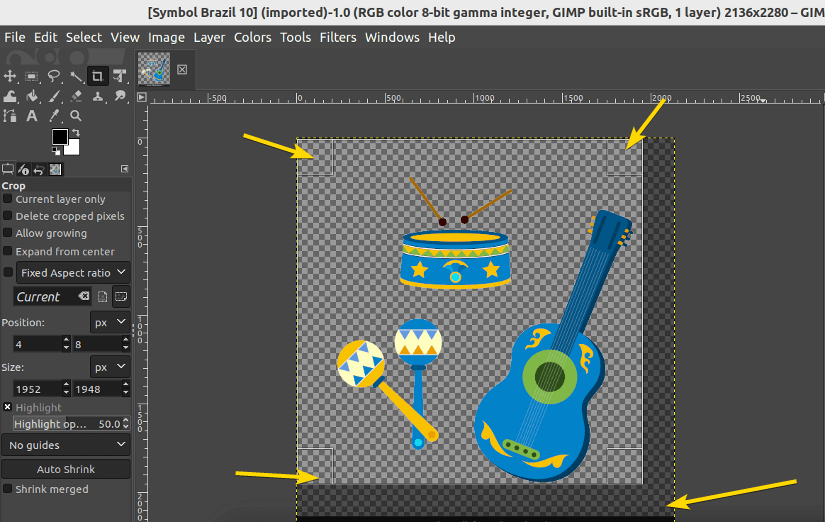 Cropping Image