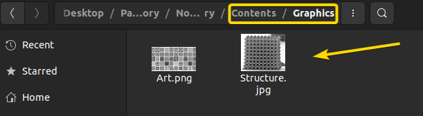 The desired non-empty directory.