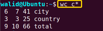 Using pattern to show multiple files