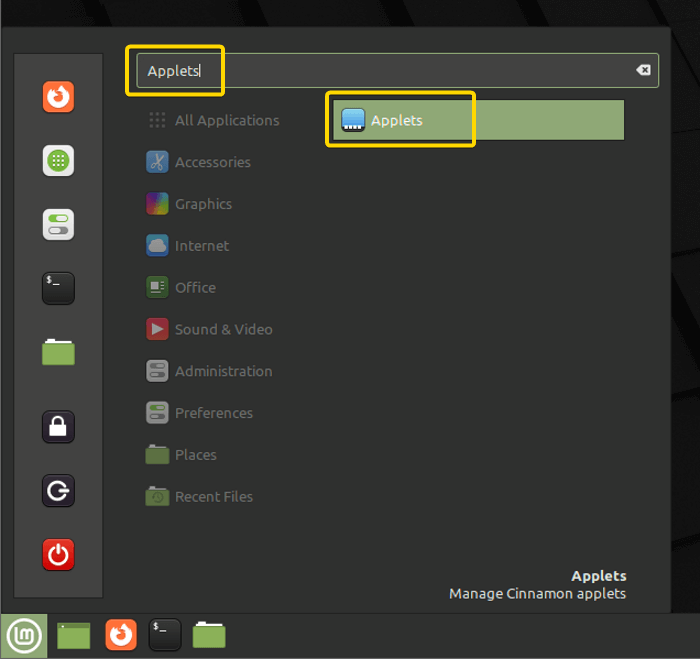 opening applets in linux