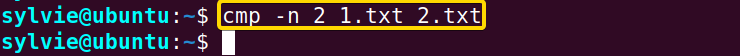 Limit the Number of Bytes to be Compared