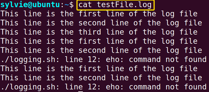 Log Stdout & Stderr In the Bash Script Using the “exec” Command in Linux