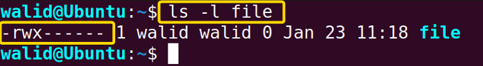 Viewing permission of the file in the server