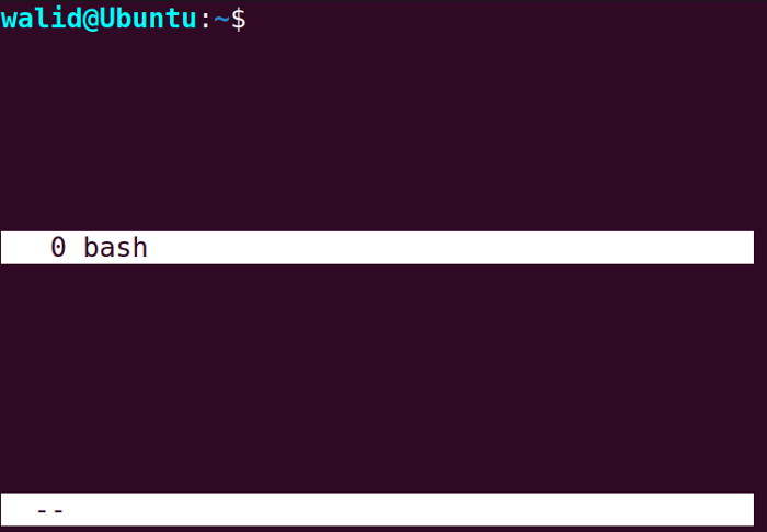 Splitting screen vertically