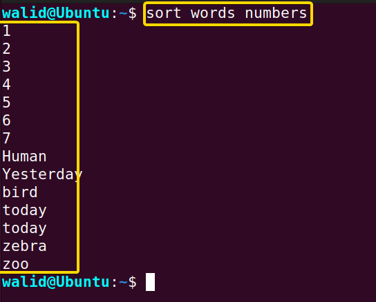 Sorting multiple files