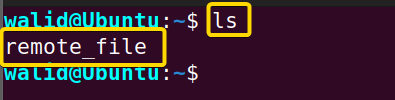 Showing file in the server