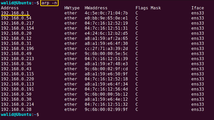 Displaying output in numerical format