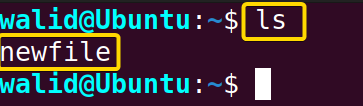 Printing new name