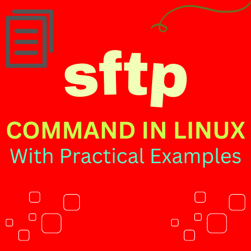 sftp command in linux