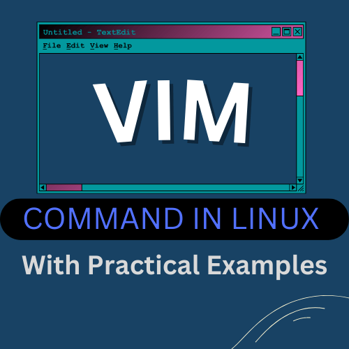 vim command in linux