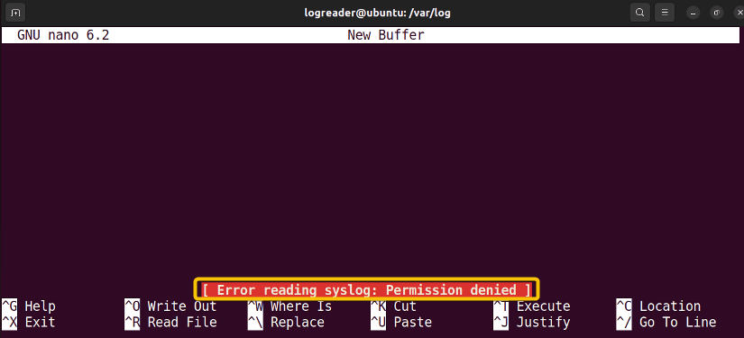 The log file is unreadable.