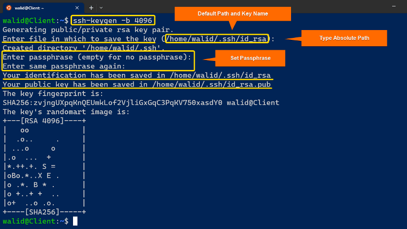 Generating SSH key in the client for how to create a new sftp user with a new ssh key in ubuntu 