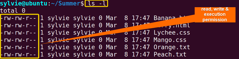 View Permission of All Files in a Folder