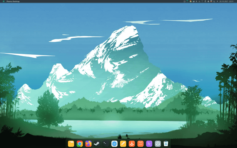 Manjaro KDE Plasma 