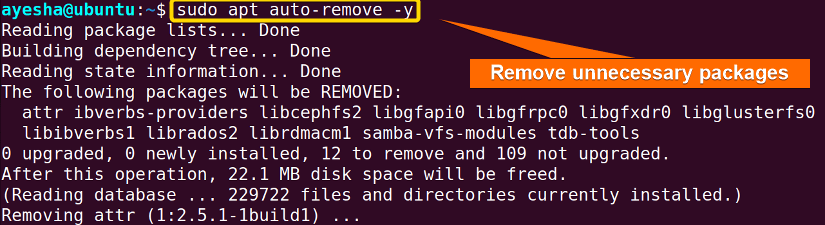 Remove unused packages