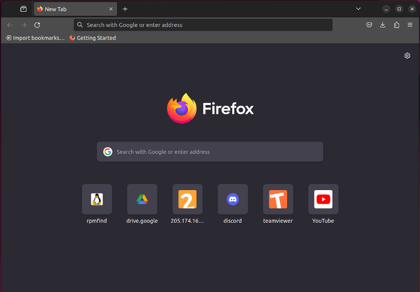 Firefox browser