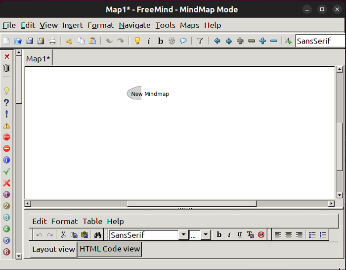 FreeMind mind mapping app