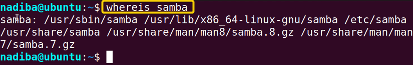 Checking if Samba installation is done successfully or not
