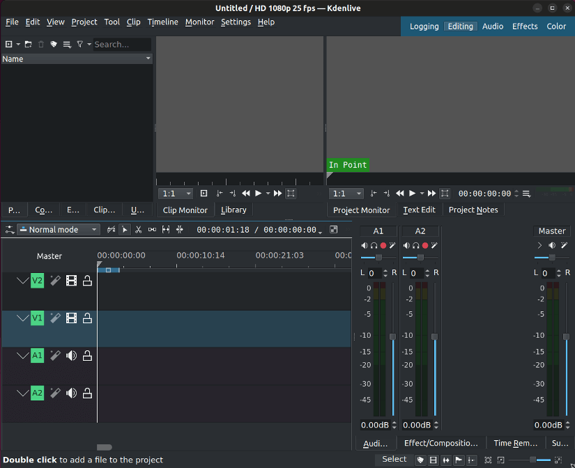 Kdenlive video editor