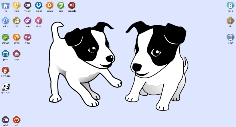 Puppy linux distro