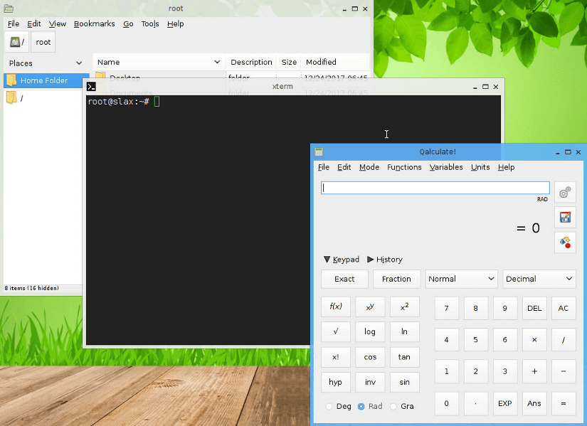 Slax live Linux distro