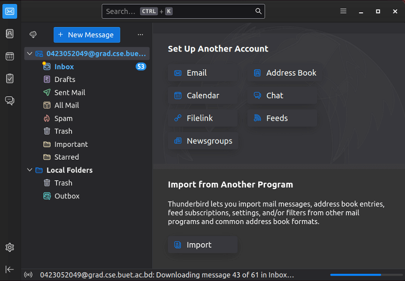 Thunderbird email app