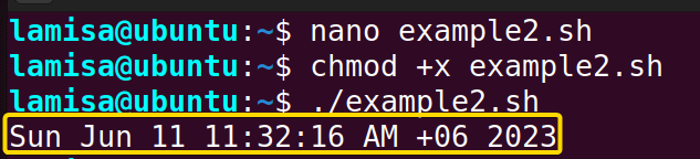 Assigning output of nested commands in a variable