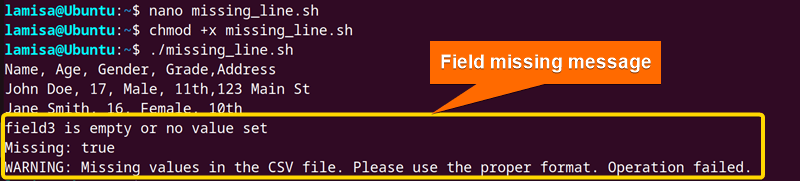 Read columns of CSV file into bash arrays