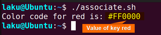 Associative-array-in-Bash