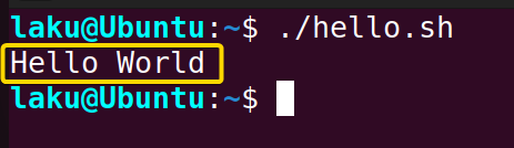 Executing-hello.sh-file