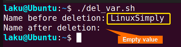 Bash-script-example-of-unsetting-variables