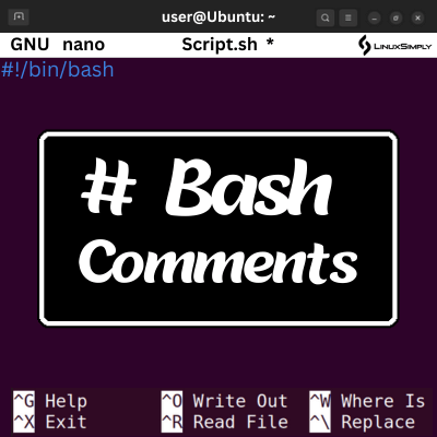 Feature image-Bash comments