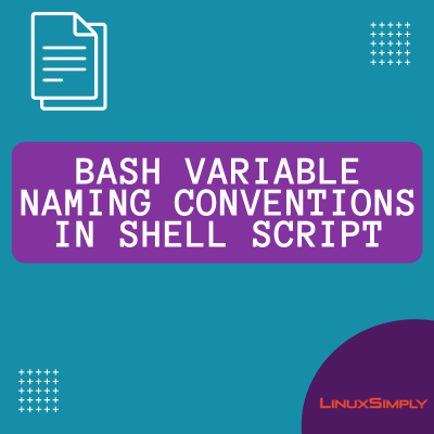 bash variable naming conventions in shell script