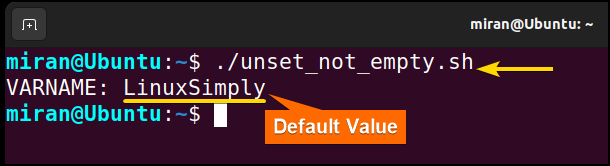If the Variable is Set and Not Empty