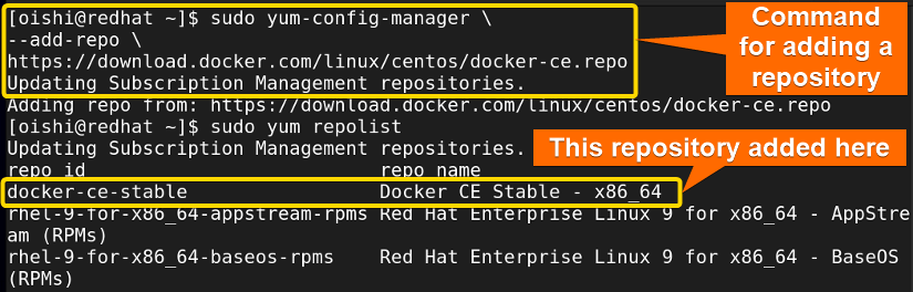 New repository has been added