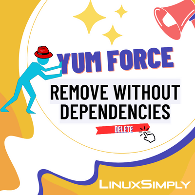 yum force remove without dependencies