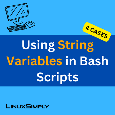 Bash use variable in string
