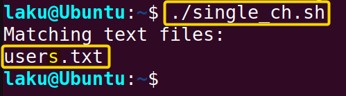 Pathname expansion in Bash