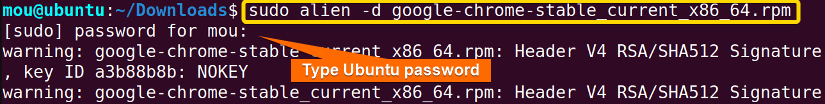 converting rpm file to a deb file