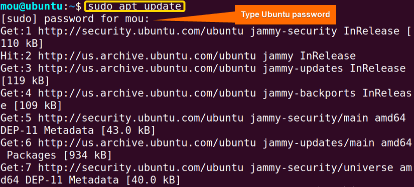 updating packages as well as keys