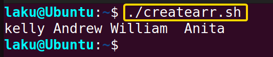 Creating array from contents of a file