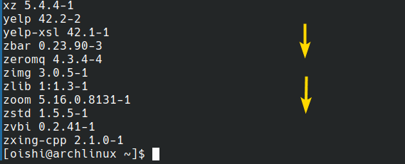 List of all installed packages with pacman extended