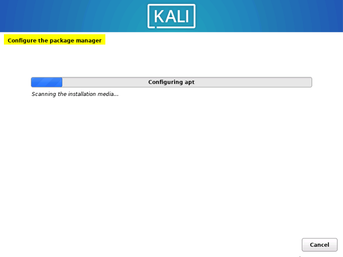 Configuring the package manger.
