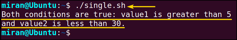 Using Individual Single Square Brackets with AND (&&) Operator