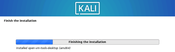 Finishing the installation of GRUB