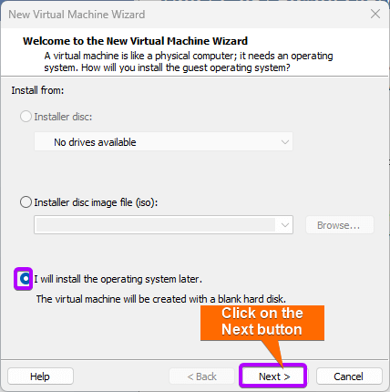 Choose the way of installation